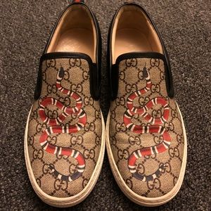 Gucci Dublin Snake Slip On Sneaker